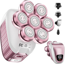 Electric Razors for Women Legs: 5-In-1 Electric Shaver with 7D Head - IPX6 Water