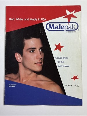 MALEPAK catalog Spring Summer 1987 Vol 10-1 gay interest underwear ...