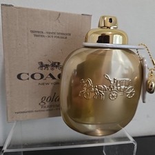 Coach New York Gold 3.0 oz./ 90 ml. Perfume Spray for Women TESTER EDP Parfum