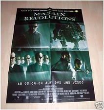 Filmposter A1 Neu Filmplakat Matrix Revolutions ( 3 )