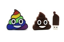 3.0 16gb 32gb 64gb 128gb Poop Turd Poo Emoji Face USB Flash Thumb Drive USA Ship