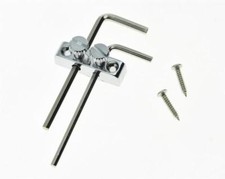 Chrome Guitar Bass Allen Wrench Headstock Holder with Allen Key for Floyd Rose