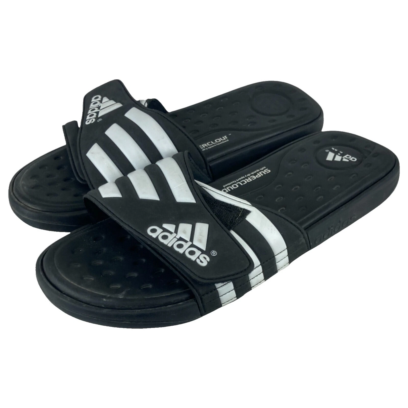 Chinelos masculinos de borracha Adidas