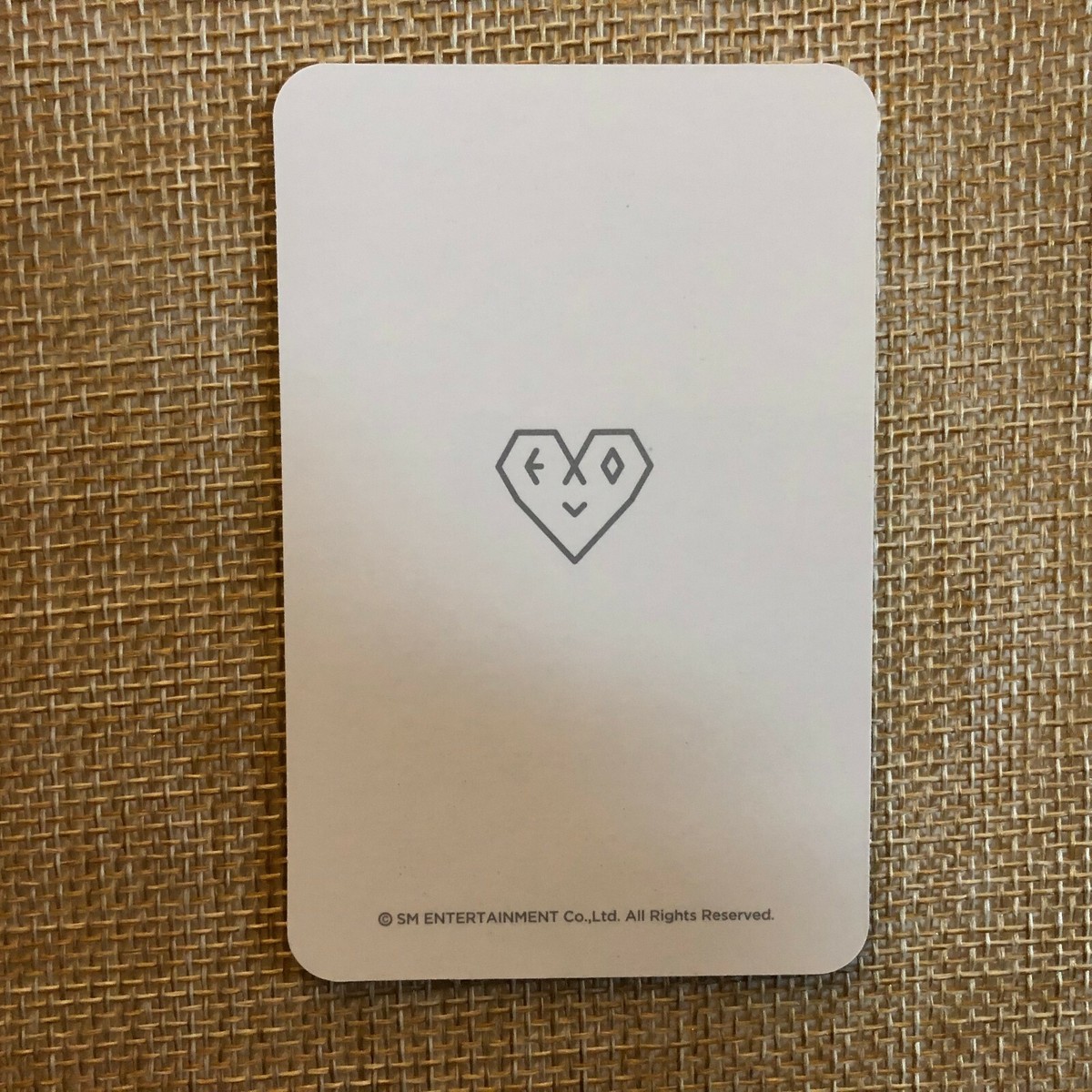 EXO SEHUN #2 [ Fanclub Welcome KIT ACE Member ] Official Photocard