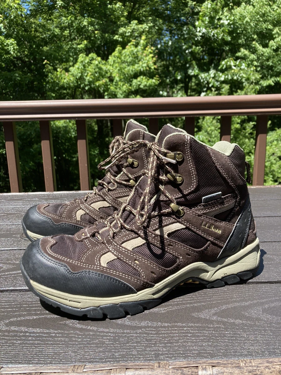 L L Bean Mens Size 12 M Brown Trail Model Hiker II Tek 2.5 Waterproof Boots