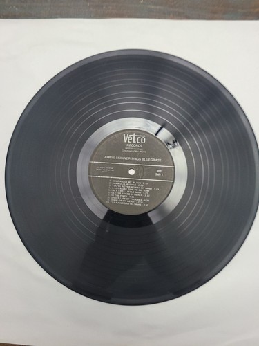 JIMMIE SKINNER: sings bluegrass VETCO 12" LP - Vetco Records 3001 - 第 1/4 張圖片