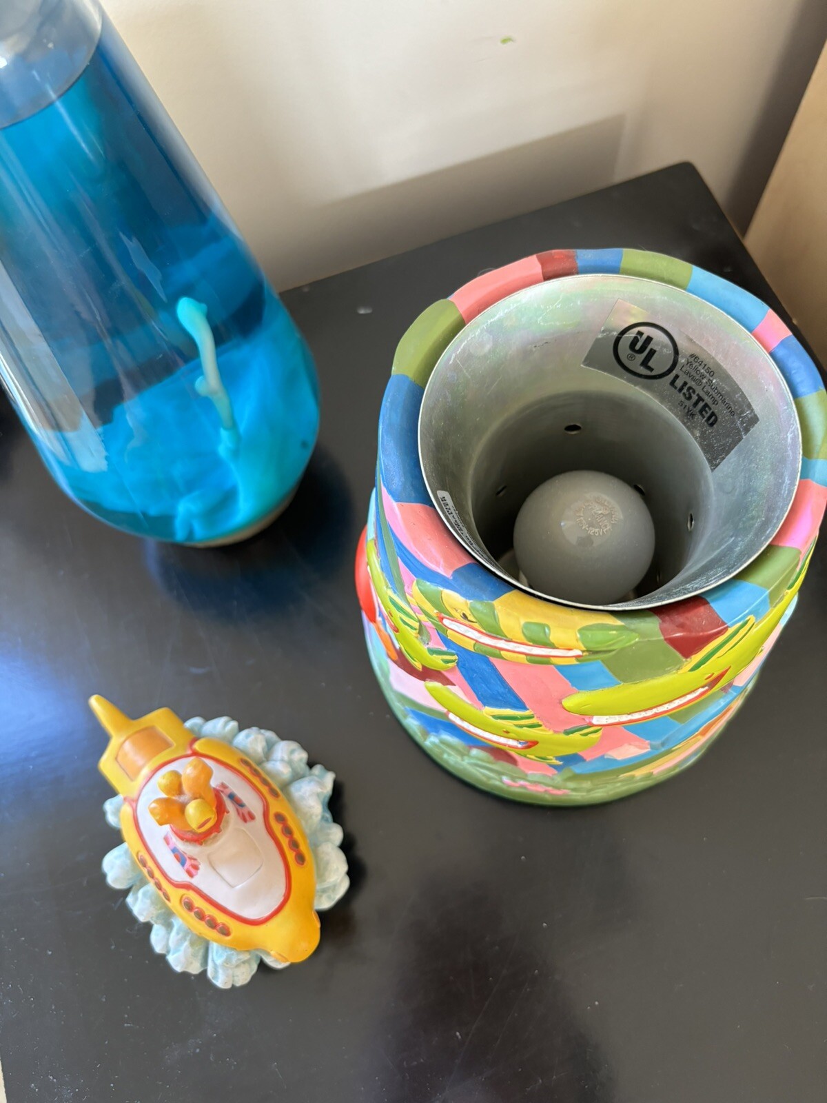 Beatles 1999 Yellow Submarine Lava Lamp Subafilms Limited Edition Works