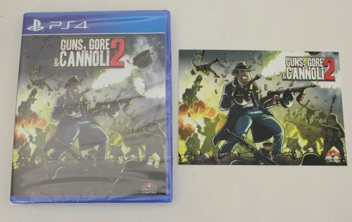 Guns, Gore & Cannoli 2 (Sony PlayStation 4 PS4) New Strictly Limited Games