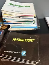 HUGE!  NES Manual lot personal collection - "S" thru "Z" + extras___high quality