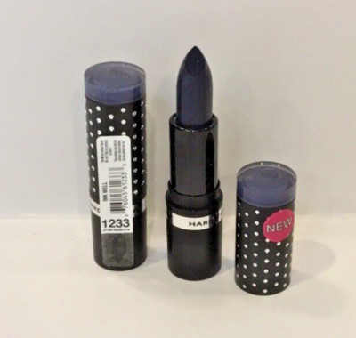 HARD CANDY - Lot of 2 - Fierce Effects MATTE Lipstick - # 1233 Ink Well, Navy