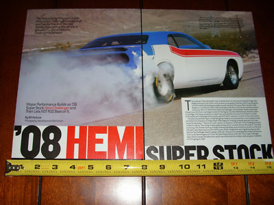 2008 DODGE HEMI CHALLENGER SUPER STOCK MOPAR PERFORMANCE - ORIGINAL ARTICLE