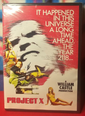 Project X (DVD, 1968) Christopher George, Greta Baldwin, Henry Jones