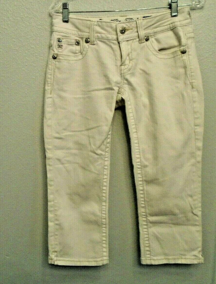 Pantalones Vaqueros Adolescentes Mujeres Lote de 3 Negro Blanco Talla 27 y 5 Desgastados Recortados Foto 2 de 4