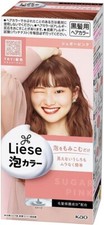 Kao Liese Bubble Hair Color Sugar Pink Hair Dye Made In Japan