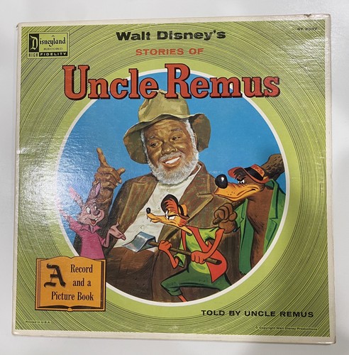 WALT DISNEY Vinyl ALBUM PICTURE BOOK STORIES Lp UNCLE REMUS 1967 Brer ...