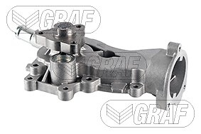 Graf PA1124 Kit Raffreddamento Motore | Pompa Acqua Con Guarnizione | Ricambio Auto Meccanico