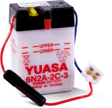 Yuasa For YUAM262C3 6N2A-2C-3 Conventional 6-Volt Battery