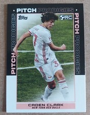 2021 Topps MLS CADEN CLARK #188 Rookie RC Pitch Prodigies New York Red Bulls