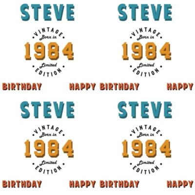 HOT OFF THE PRESS GIFTING LTD BIRTHDAY 30 40 50 60 70 80 YEAR BORN WRAPPING PAPER GIFT WRAP FOR HIM HER