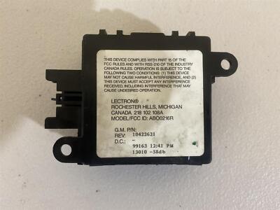 、 2000 Chevrolet Corvette C5 Vacuum Lock Reservoir OEM Rear Quarter