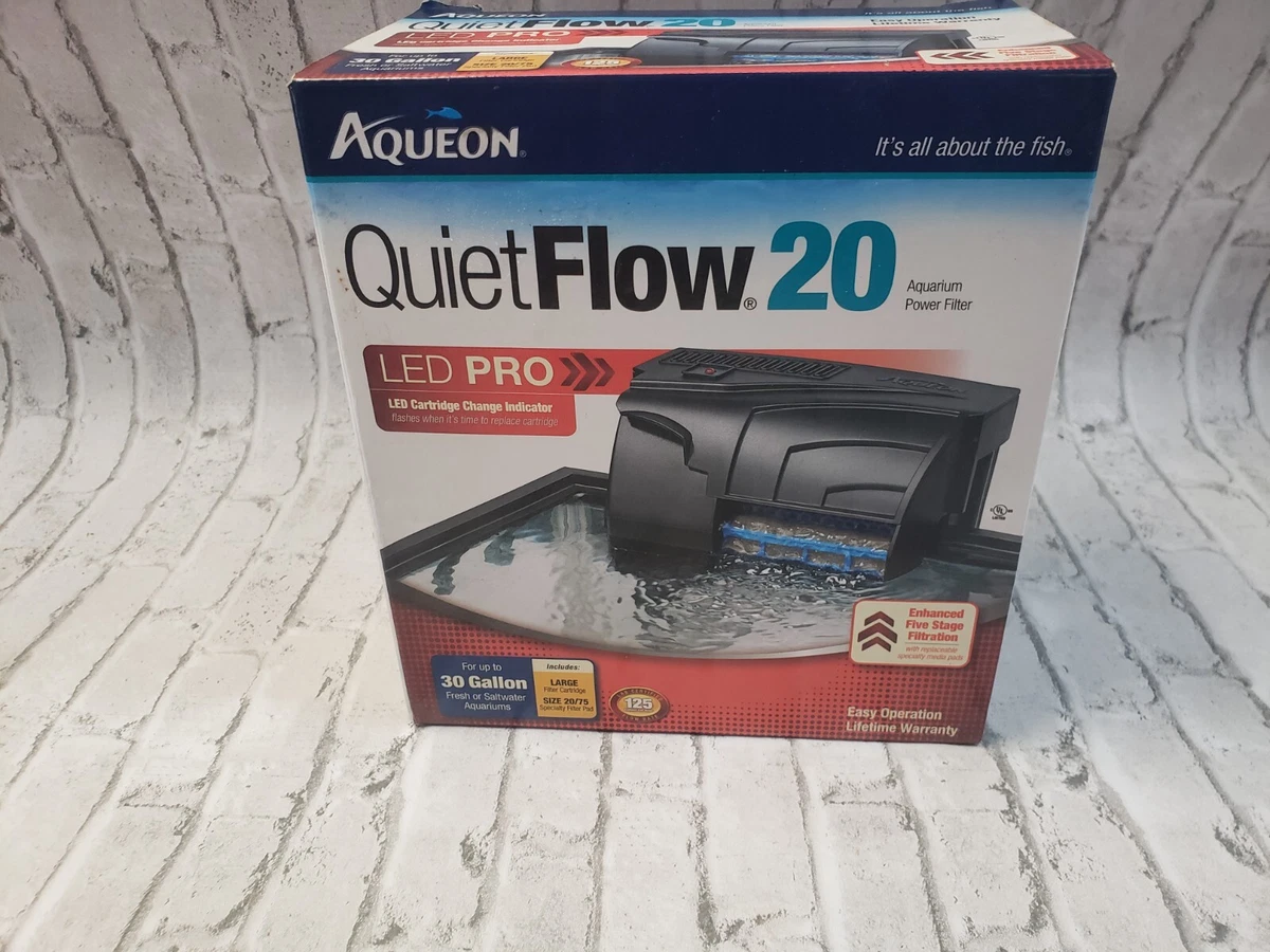 Aqueon QuietFlow Internal Replacement Filter Cartridges, Large, Pack of 2