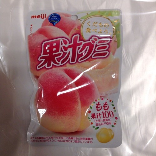 Meiji Peach Gummi Candy gummy 47g from Japan eBay