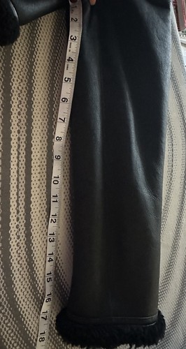 Ladies Tory Burch Black Reversible Shearling Jacket Coat NWT RRP £1399 Size XL - Picture 22 of 24