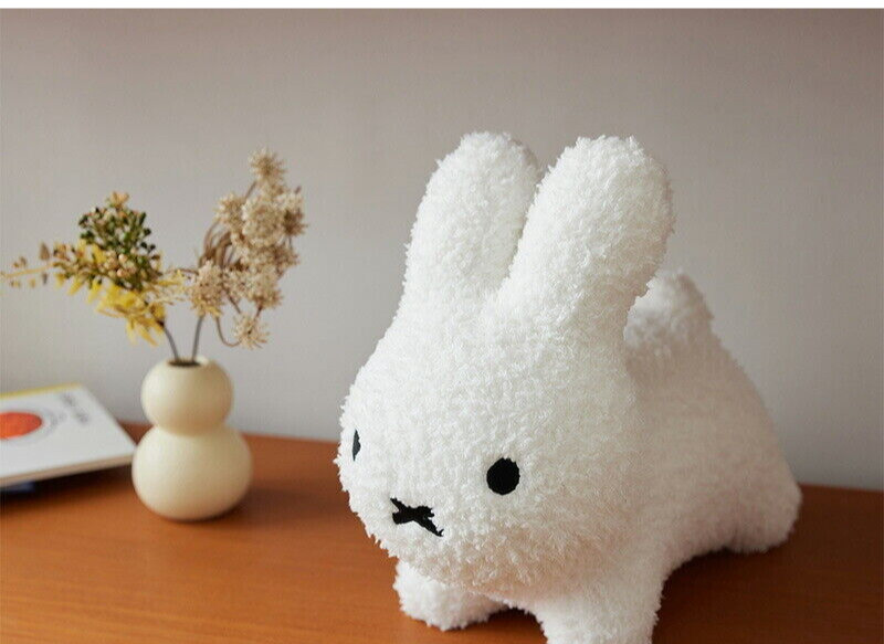 Miffy Fuwamoko Mini Ides Bruna Bonbon Fluffy White Rabbit
