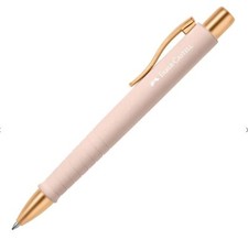 Faber-Castell Poly Ball Ballpoint Pen in Pale Rose - NEW