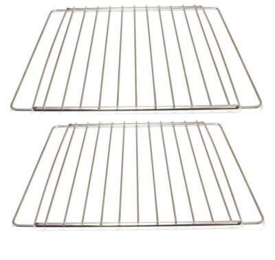 2 Ripiani Regolabili Per Forno Diplomat - Cromati Con Bracci Estensibili (310x360-530 Mm)