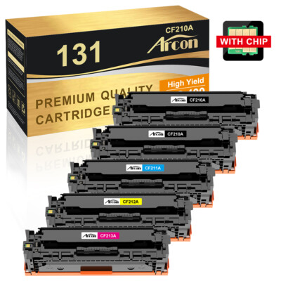 131A CF210A Toner Compatible With HP LaserJet Pro 200 Color MFP M276nw M251n LOT