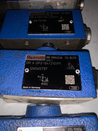 Rexroth DR 6 DP2-54/210ym Pressure Reducing Valve - Picture 2 of 2