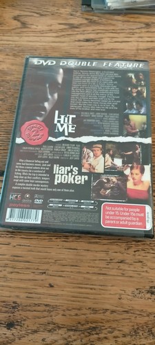 Hit Me / Liars Poker Double Feature - Rare DVD Aus Stock New Region ALL - Picture 2 of 2