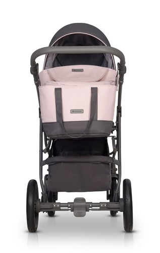 RIKO BASIC PASTEL BABY STROLLER PRAM 3in1 CARRYCOT + PUSHCHAIR + CAR SEAT - Picture 5 of 34