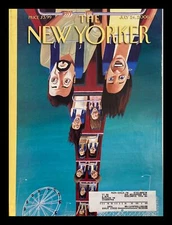 COVER ONLY The New Yorker July 24 2006 Summersault by Mark Ulriksen