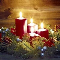 20 Servietten Advent Kerzen Gesteck Weihnachten Zapfen Tischdeko 33X33Cm