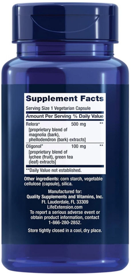 CORTISOL STRESS BALANCE MAGNOLIA BARK CHÁ VERDE LICHIA 30 Cápsulas EXTENSÃO DE VIDA - Imagem 2 de 4