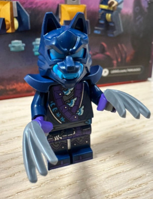 LEGO NINJAGO DR S2: Wolf Mask Claw Warrior Minifigure. New, from Box.