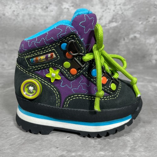 Timberland Toddler's Hiking Booties Hi-Tops Lace Up Multi Color Toddler's Sz 4.5 - Picture 7 of 12