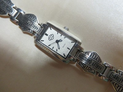 Vintage Bulova Harley Davidson Watch For Ladies Stainless Steel | eBay