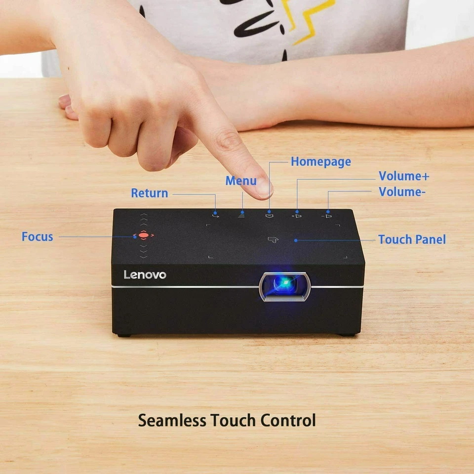 BRAND NEW Lenovo M1 Smart Mini Projector WIFI ANDROID 7.1 - Image 2 of 3