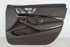Mercedes Benz W222 S-Klasse Türverkleidung vorne rechts Leder schwarz Anthrazit