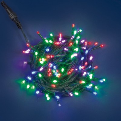 PLB Funktions-System LED Lichterkette 10m Batteriefach multicolor 31494 xmas