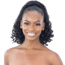 FREETRESS EQUAL SYNTHETIC DRAWSTRING PONYTAIL - NATURAL GIRL (MED ROD)