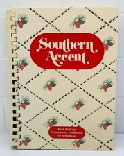 VTG 1990 Southern Accent Junior League Of Pine Bluff AR  Cookbook