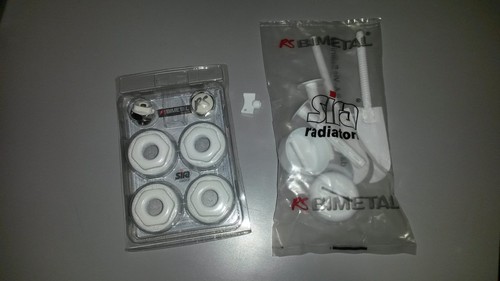 KIT TAPPI + MENSOLE + VALVOLINA per RADIATORI SIRA RS BIMETAL | eBay