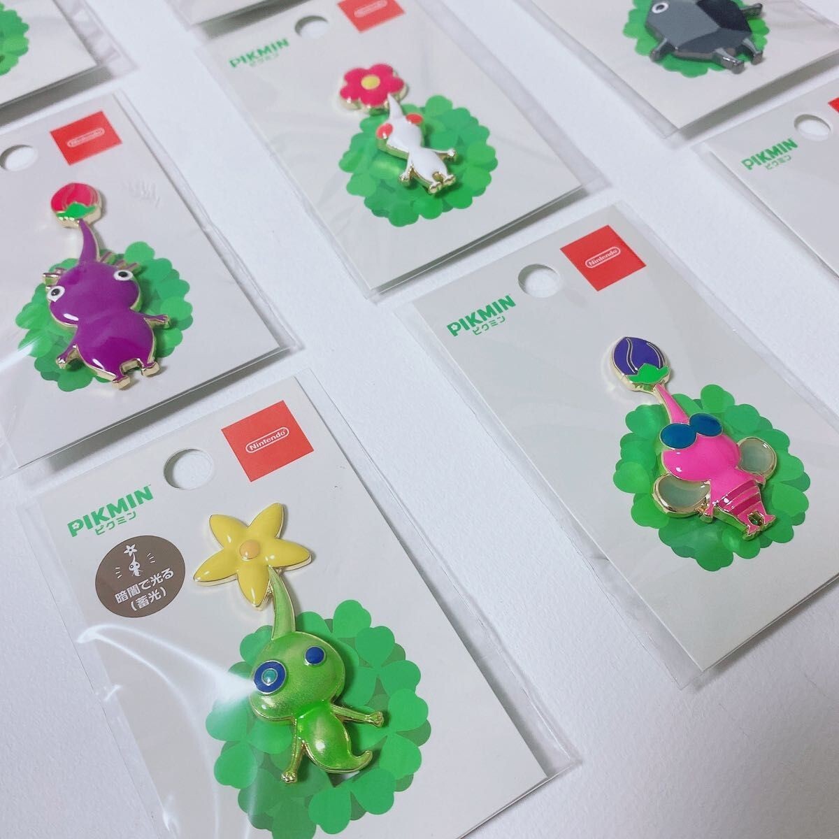 cバッジ PIKMIN ピクミン コンプリート 9種類 cバッジ PIKMIN ピクミン