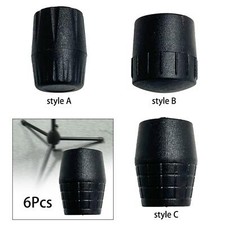 6 Pieces Microphone Rack Rubber Foot Pads Portable Bottom Pads Cover Buffer