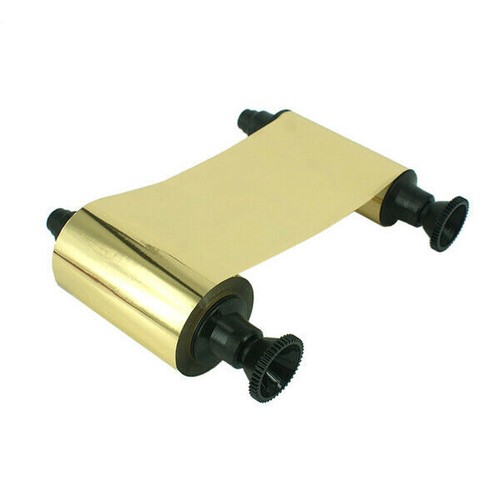 R2016 Gold Ribbon For Evolis Pebble Series Dualys 3 Securion Printer-1000 Prints - Afbeelding 3 van 3