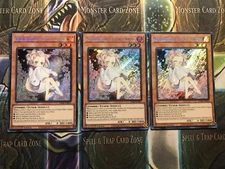 3X ASH BLOSSOM & JOYOUS SPRING 3X * ALTERNATE ART SECRET RARE RA04-EN025 YUGIOH!
